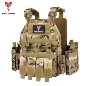 Home tiexuebing quick disassembly training vest detachable and expandable comfortable breathable airsoft plate carrier tactical vest