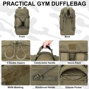 tiexuebing large duffle bag tactical backpack outdoor camping bags molle men backpacks travel bag for hiking