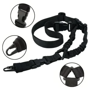 tiexuebing new outdoor tactical harness single point cs gun rope diagonal anti slip safety rope tactical belt for hunting sports
