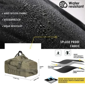 tiexuebing large duffle bag tactical backpack outdoor camping bags molle men backpacks travel bag for hiking