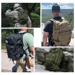 tiexuebing 45l tactical backpack men's travel large capacity rucksacks men waterproof outdoor sports multi functional bags