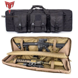 Home tiexuebing tactical 36'' 90cm double rifle bag case for m4 ak47 ar 15 carbine backpack shooting airsoft shotgun bag hunting accessories