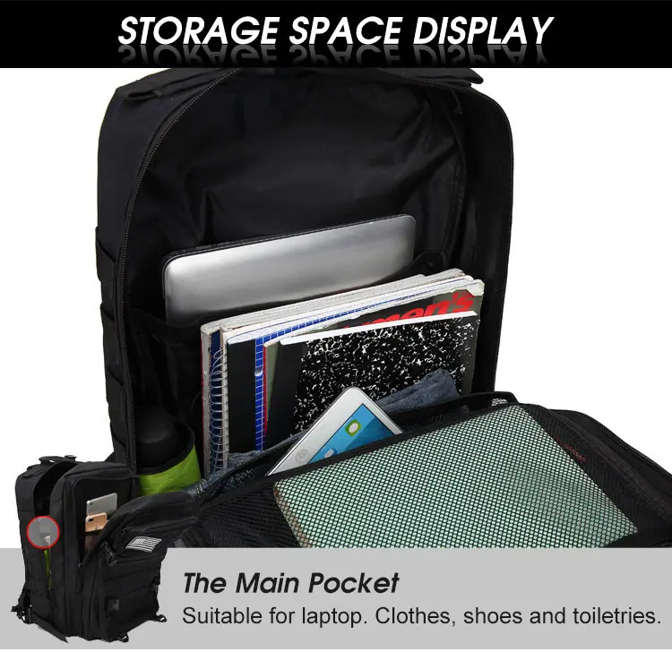 tiexuebing 45l tactical backpack men