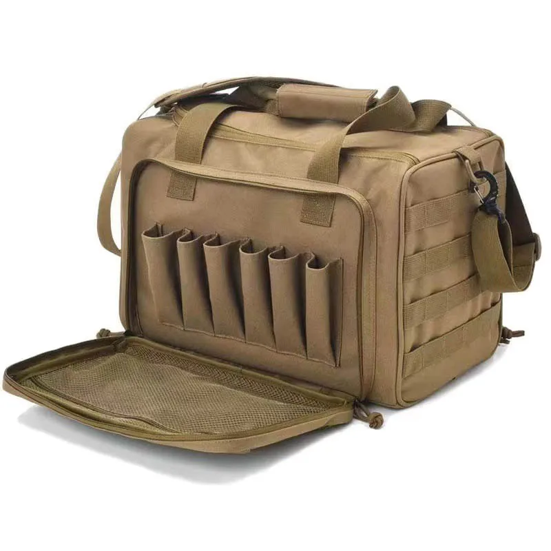 tiexuebing tactical gun range bag deluxe pistol shooting range duffle bags