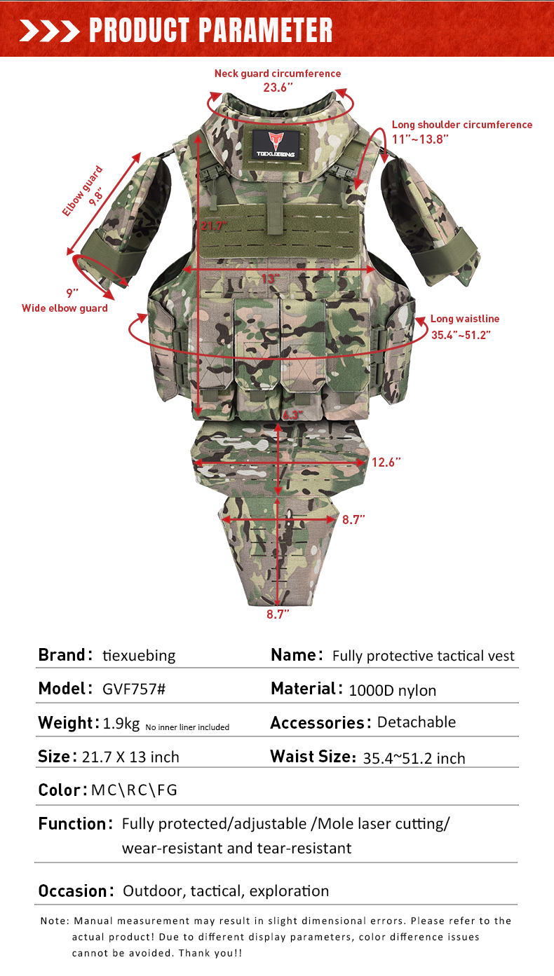 tiexuebing waterproof 1000d tactical vest molle modular design abrasion resistant outdoor multi purpose vest