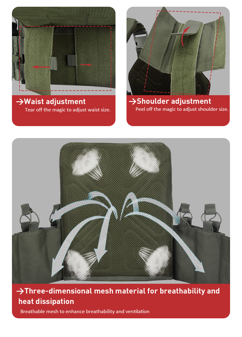 tiexeubing new combat vest 6094 quick detachable light molle tactical vest to carry airsoft plate carrier tactical vest