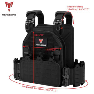tiexuebing outdoor tactical vest plate equipment hunting gear padding plates carrier plate removable for tactical vest training