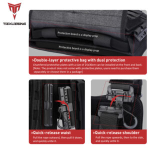 tiexuebing outdoor cs wear resistant and water resistant modular 6094 quick release molle plate carrier hunting tactical vests