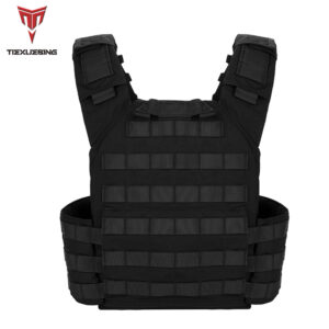 tiexuebing 500d encrypted waterproof nylon modular molle quick release tactical vest bulletproof vest built in tactical vest