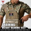 tiexuebing outdoor multi functional fitness back cover weight bearing back cover 500d nylon utx buckles molle system arisoft tactical vest