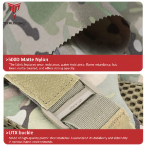 tiexuebing outdoor multi functional fitness back cover weight bearing back cover 500d nylon utx buckles molle system arisoft tactical vest