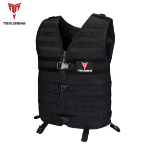 tiexuebing military tactical molle vest airsoft lightweight gear load carrier vest camouflage cs wargame hunting adjustable waistcoat