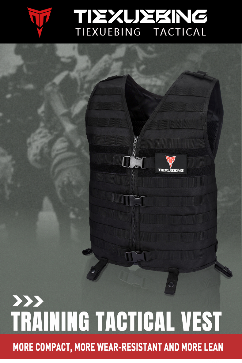 TIEXUEBING Military Tactical Molle Vest Airsoft Lightweight Gear Load Carrier Vest Camouflage CS Wargame Hunting Adjustable Waistcoat tiexuebing military tactical molle vest airsoft lightweight gear load carrier vest camouflage cs wargame hunting adjustable waistcoat