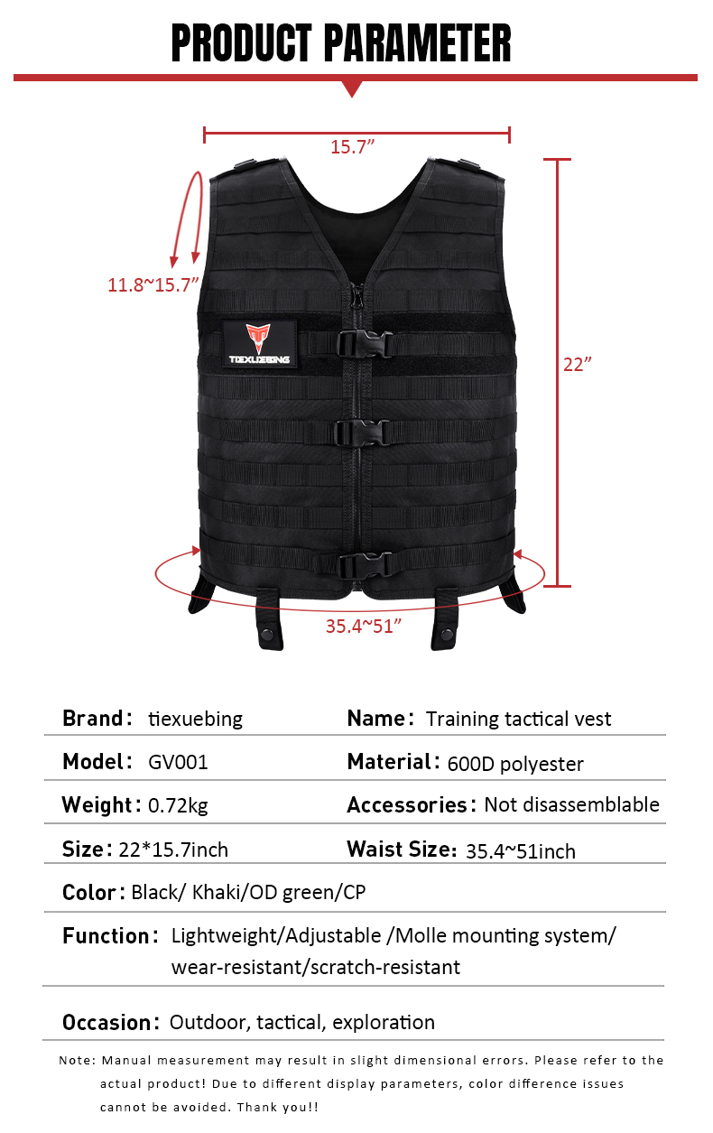 TIEXUEBING Military Tactical Molle Vest Airsoft Lightweight Gear Load Carrier Vest Camouflage CS Wargame Hunting Adjustable Waistcoat tiexuebing military tactical molle vest airsoft lightweight gear load carrier vest camouflage cs wargame hunting adjustable waistcoat