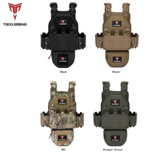 tiexuebing outdoor multi functional 1000d laser molle quick release 6094 tactical vest with complete set of accessories pouch