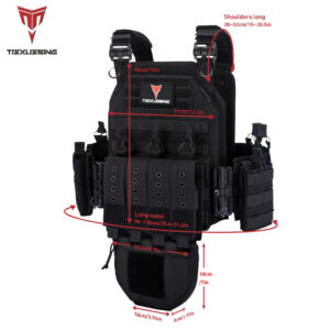 quick release training vest training vest molle multifunctional outdoor vest equipment plate carrier airsoft tactical vest
