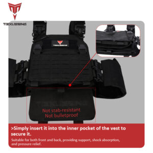 tiexuebing 1000d plate carrier 6094tactical vest outdoor hunting protective adjustable molle vest for airsoft combat accessories