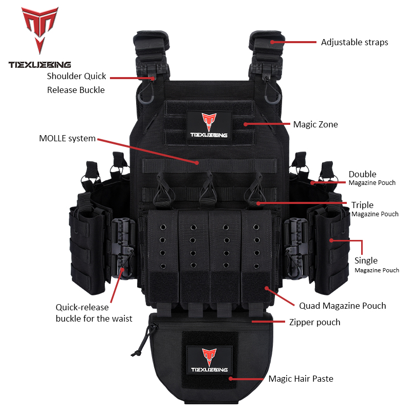 quick release training vest training vest molle multifunctional outdoor vest equipment plate carrier airsoft tactical vest quick release training vest training vest molle multifunctional outdoor vest equipment plate carrier airsoft tactical vest