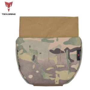 tactical molle chest rig drop dump pouch bag for crm crx vest armor carrier storage hunting accessories chest pouch lower belly