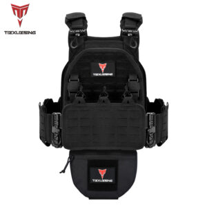 tiexuebing outdoor multi functional 1000d laser molle quick release 6094 tactical vest with complete set of accessories pouch