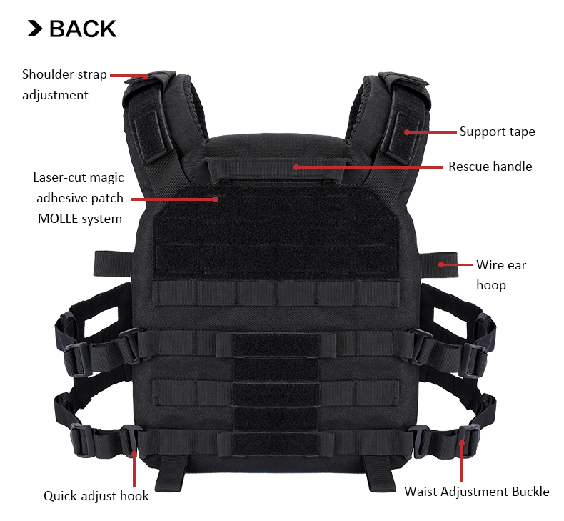 tiexuebing hunting plate carrier vest | lightweight armor vest | for outdoor shooting equipment accessories tactical vest