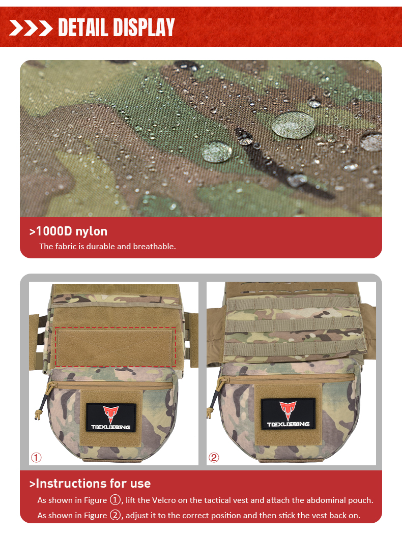 Tactical Molle Chest Rig Drop Dump Pouch Bag For CRM CRX Vest Armor Carrier Storage Hunting Accessories Chest Pouch Lower Belly tactical molle chest rig drop dump pouch bag for crm crx vest armor carrier storage hunting accessories chest pouch lower belly