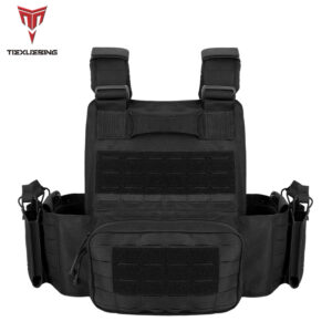 tiexuebing new combat vest 6094 quick detachable light laser cut tactical vest black gear to carry airsoft carrier combat equipment