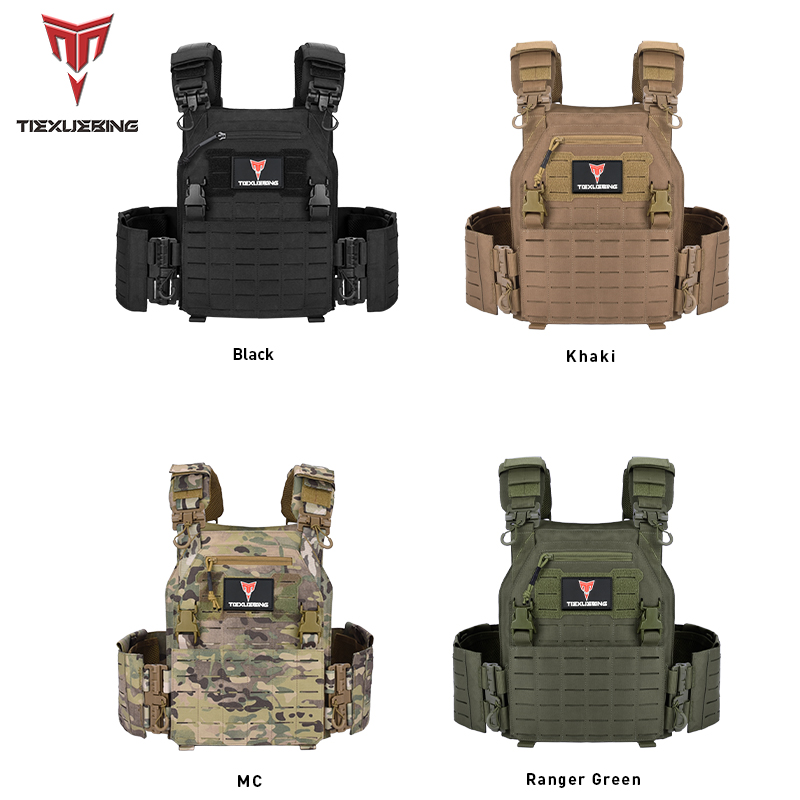 tiexuebing tactical training vest with molle system adjustable strap quick release buckle for hunting plate carrier arisoft vest tiexuebing tactical training vest with molle system adjustable strap quick release buckle for hunting plate carrier arisoft vest