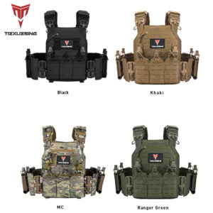 tiexuebing new combat vest 6094 quick detachable light laser cut tactical vest black gear to carry airsoft carrier combat equipment