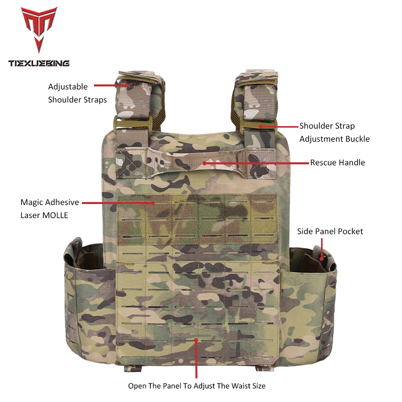 tiexuebing tactical training vest with molle system adjustable strap quick release buckle for hunting plate carrier arisoft vest tiexuebing tactical training vest with molle system adjustable strap quick release buckle for hunting plate carrier arisoft vest