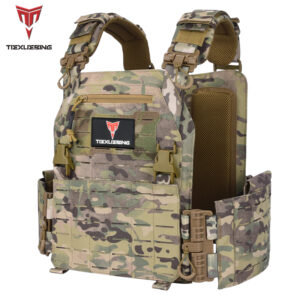 Home tiexuebing tactical training vest with molle system adjustable strap quick release buckle for hunting plate carrier arisoft vest