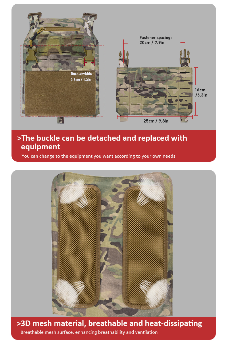 tiexuebing tactical training vest with molle system adjustable strap quick release buckle for hunting plate carrier arisoft vest
