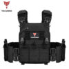 tiexuebing new combat vest 6094 quick detachable light laser cut tactical vest black gear to carry airsoft carrier combat equipment
